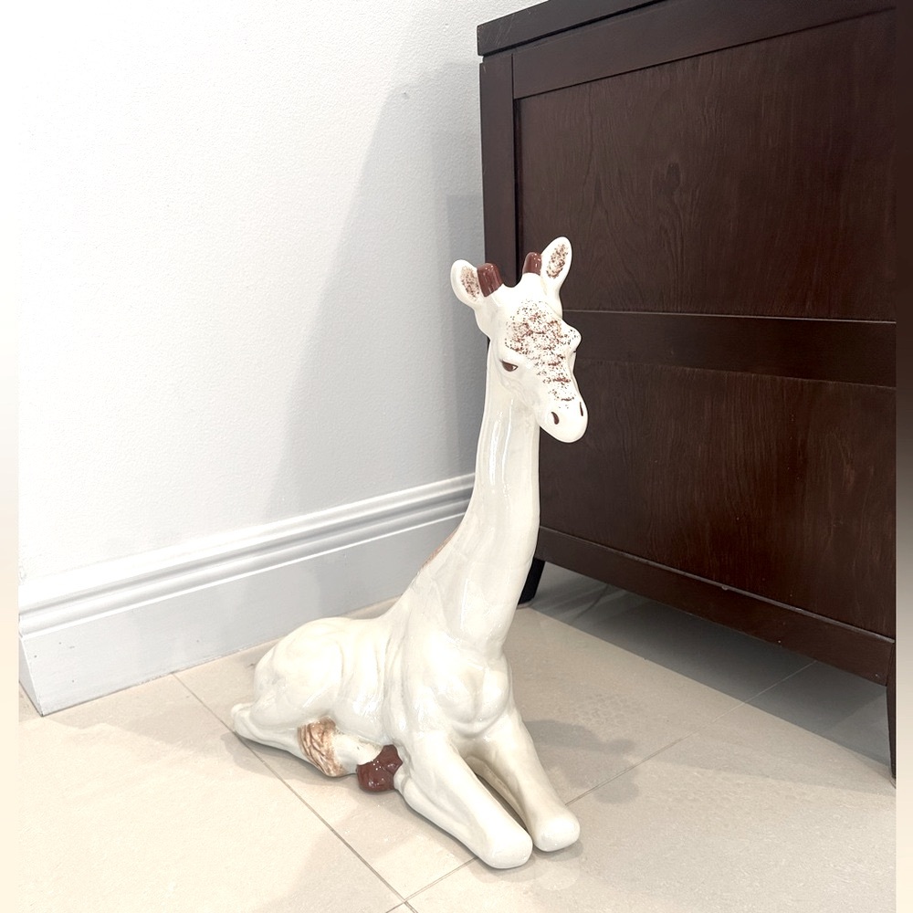 VTG🦒Giraffe, Ceramic Statue